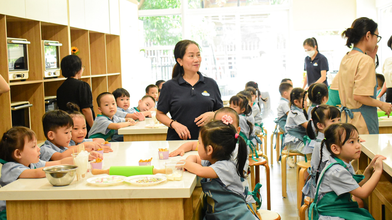Làm bánh Gato Flan tại Tadaa Workshop (5)
